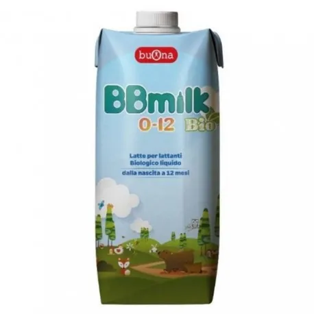 BBmilk 0-12 Bio liquido Latte per lattanti fino a 12 mesi 500 ml
