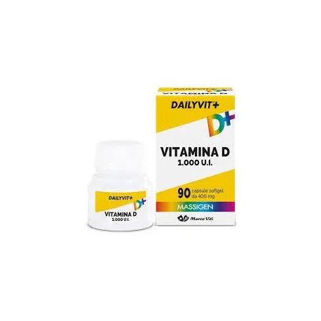Massigen Dailyvit+ vitamina D 1000 90 compresse