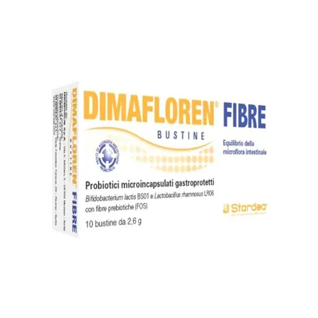 Stardea Dimafloren fibre 10 bustine integratore con probiotici