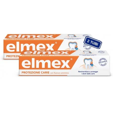 Colgate-palmolive Elmex Protezione Carie dentifricio 2 X 75 Ml