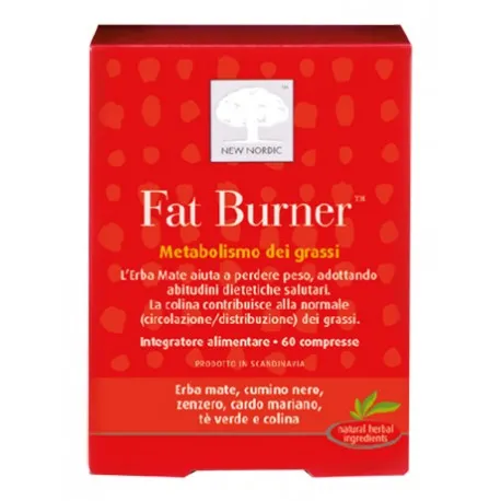New Nordic Fat Burner 60 Compresse per metabolismo grassi