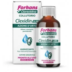 Uragme Forhans Clexidin 0,20 Collutorio Senza Alcool 200 Ml