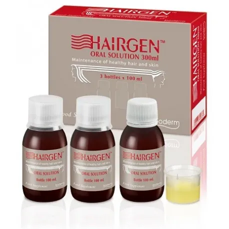 Logofarma Hairgen Soluzione Orale integratore 3 X 100 Ml