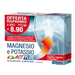 F&f Magnesio E Potassio Act Plus integratore 14 Bustine