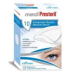 Corman Garza Compressa Oculare Medipresteril Adesiva 10 Pezzi