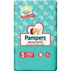 Pampers Baby Dry Junior Pannolino A Mutandina Small Pack 14 Pezzi