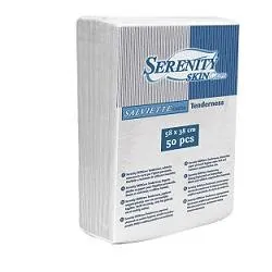 Serenity Salvietta Skincare Misura 32 X 38 Cm 50 Pezzi