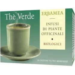 Erbamea  tisana The Verde biologico 20 Bustine Filtro