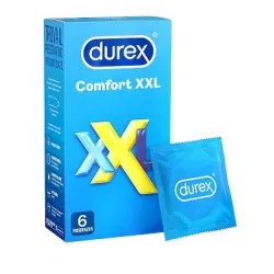 Durex comfort xxl profilattici extra large 6 pezzi