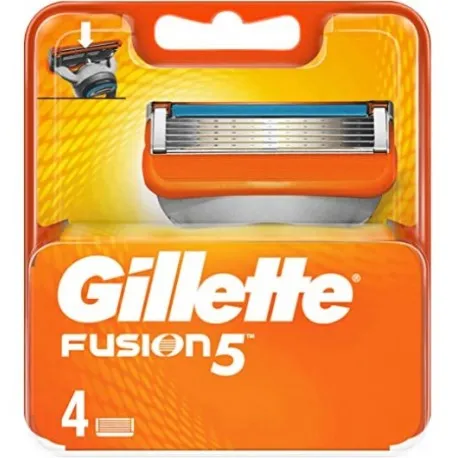 Gillette fusion 5 lamette di ricambio 4 pezzi