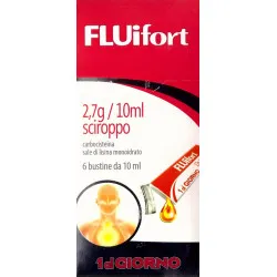Fluifort*sciroppo 6 Buste 2,7g/10ml