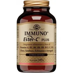 Solgar Immuno Ester-c Plus integratore 60 Perle di vitamina c
