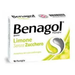 Benagol*16 Pastiglie Limone Senza Zucchero