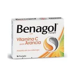 Benagol Vitamina C* 16 Pastiglie Arancia