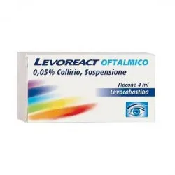 Levoreact Oftalmico* Collirio 4ml 0,5mg