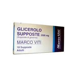 Marco Viti Glicerolo*adulti 18 Supposte 2250mg