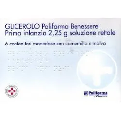 Glicerolo Poli*6 Contenitori 2,25g