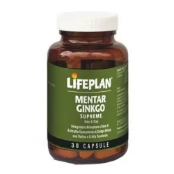 Lifeplan Products Mentar Ginkgo integratore 30 Capsule