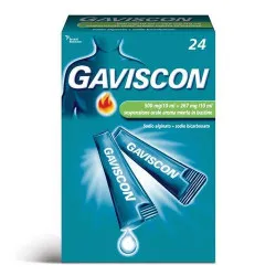 Gaviscon*24 Buste 500+267mg/10ml