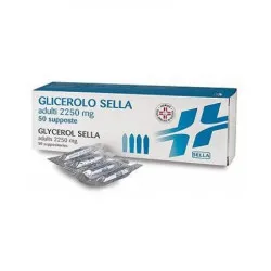 Sella Glicerolo*adulti 50 Supposte 2250mg