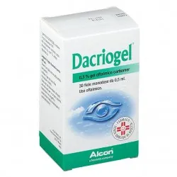 Dacriogel*gel 30 Fiale 0,5ml 0,3%