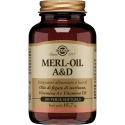 Solgar  Multinutrient Merl Oil A&d 100 Perle Softgel