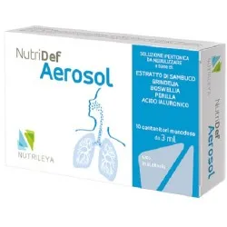 Nutrileya Nutridef Aerosol 10 Fiale con acido ialuronico 3 Ml