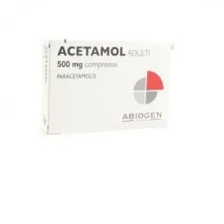 Acetamol*adulti 20 Compresse 500mg