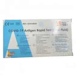 Alltest test salivare antigenico monouso Covid 19 1 pezzo