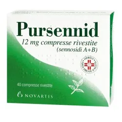 Glaxo Pursennid 40 compresse rivestite 12 mg
