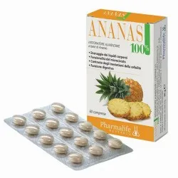 Pharmalife Ananas 100% integratore 60 compresse