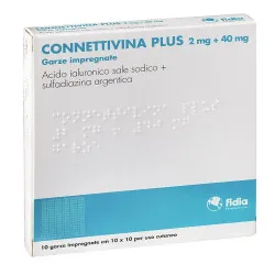 Connettivina Plus*10 Garze10x10 Cm