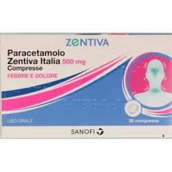 Paracetamolo Zentiva  farmaco di automedicazione 30 Compresse 500mg