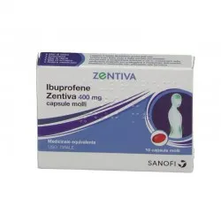Ibuprofene Zentiva 10 Capsule 400mg