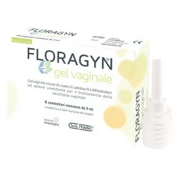 Floragyn Gel Vaginale 6 Tubetti Monodose 9ml