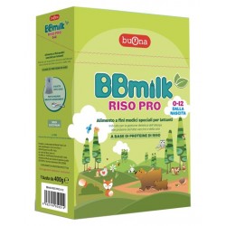 BBmilk Riso Pro latte 0-12 mesi busta da 400 grammi