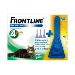 Frontline Spot-on Gatti 4 Pipette Da 0,5ml