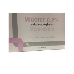 Micotef*soluzione Vaginale 5 Flaconi150ml 0,2%