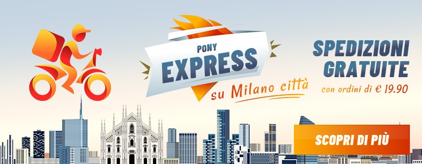 Consegne express su Milano città: gratuite da € 19,90